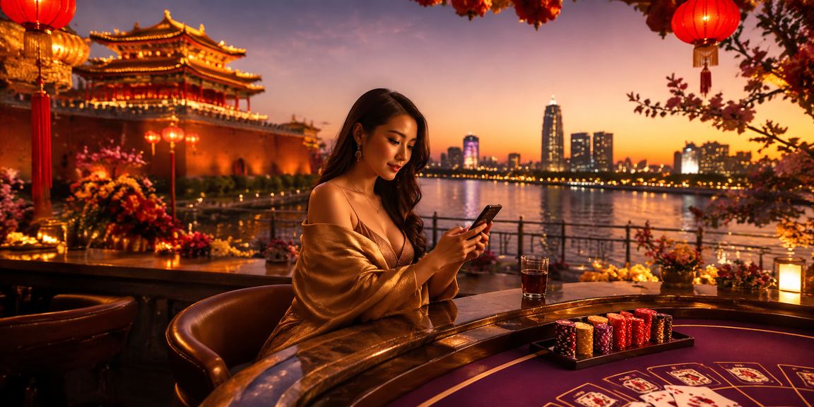 Baccarat dịp Tết tại Sài Gòn – không khí lễ hội và trò chơi casino trên 18x